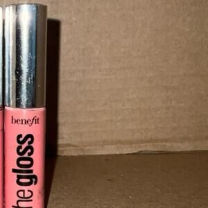 Benefit Cosmetics The‎ Gloss Streakin LG09 Pink High Shine Lip Gloss Mini